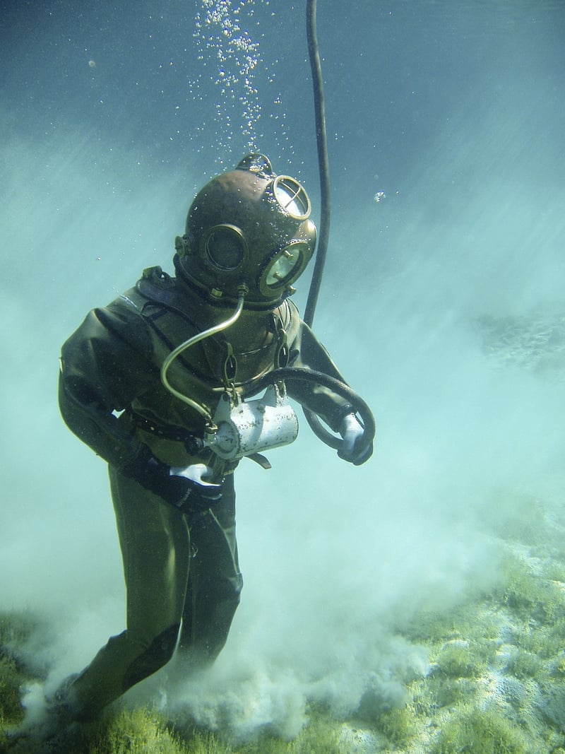 Diver in Wetsuit